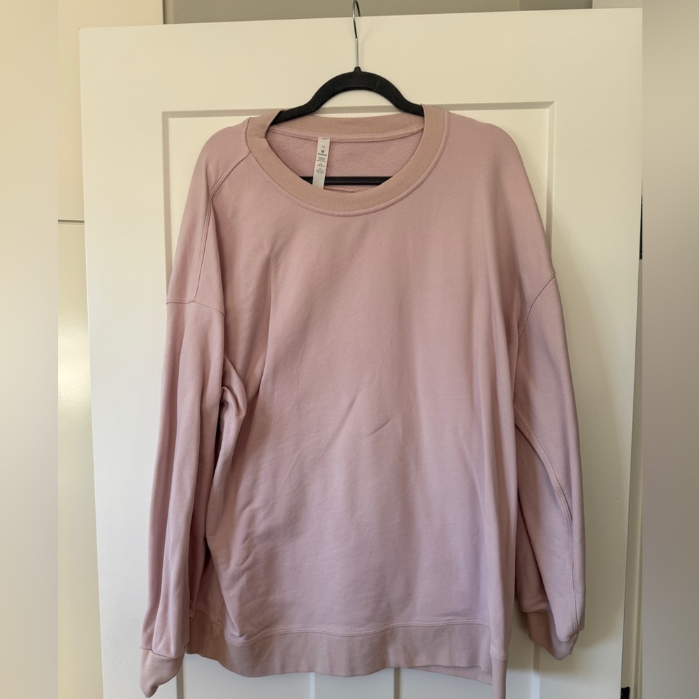 Lululemon Athletica Light Pink Sweatshirt
